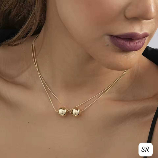 Double Chain pendant  – Trendy & Elegant
