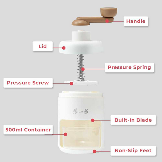Manual Ice Shaver Portable Snow Cone Machine Shaved Ice Maker Ice Crusher