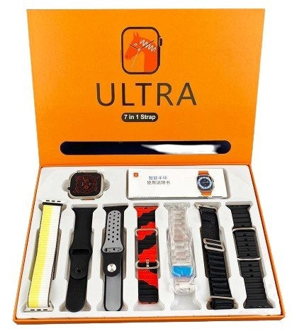 7-in-1 Ultra Smart Watch – Advanced Multi-feature