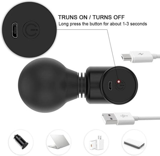 Blueide Mini Rechargeable Muscle Massager | Deep Tissue Massage Gun