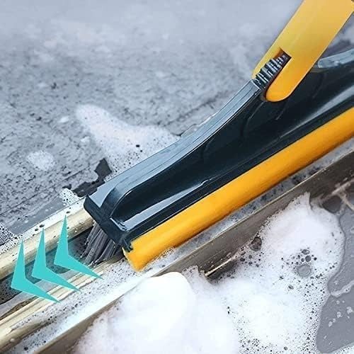 2 in 1 Floor Brush with 120° Rotating Head – Multipurpose Tile & Floor Cleaner